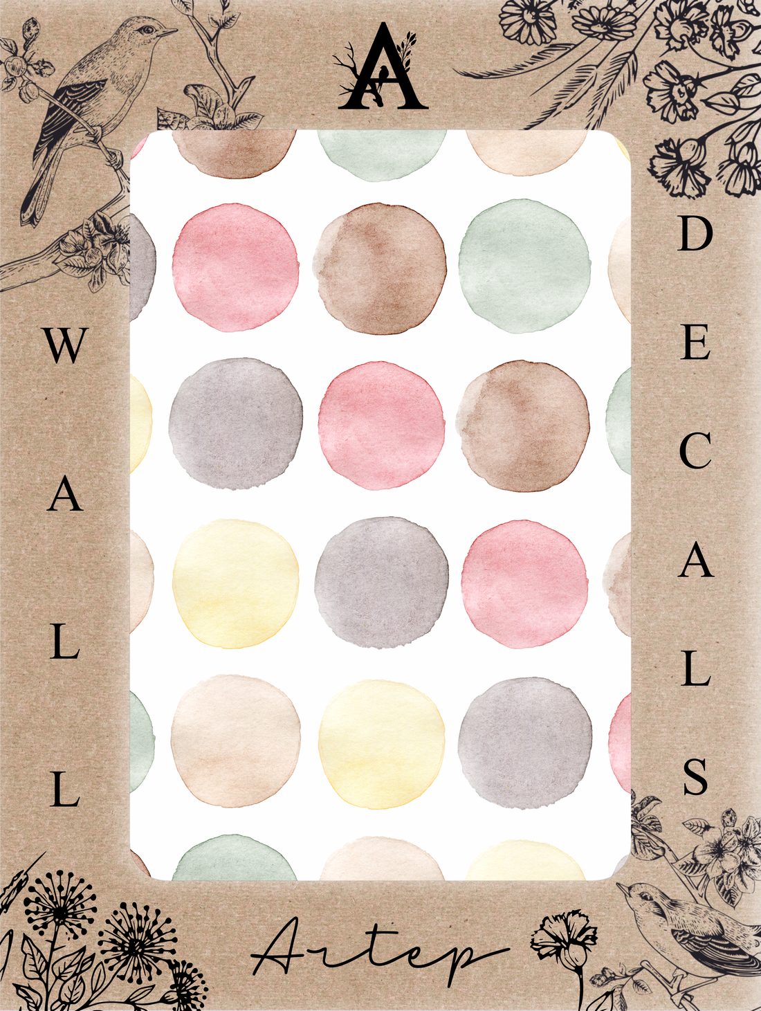 Empaque del set Dots Sueños Pastel
