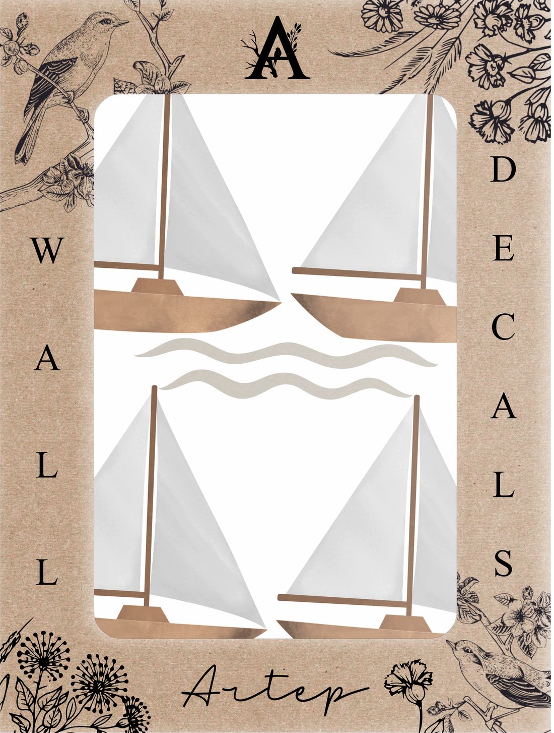 Empaque del set Little Boats