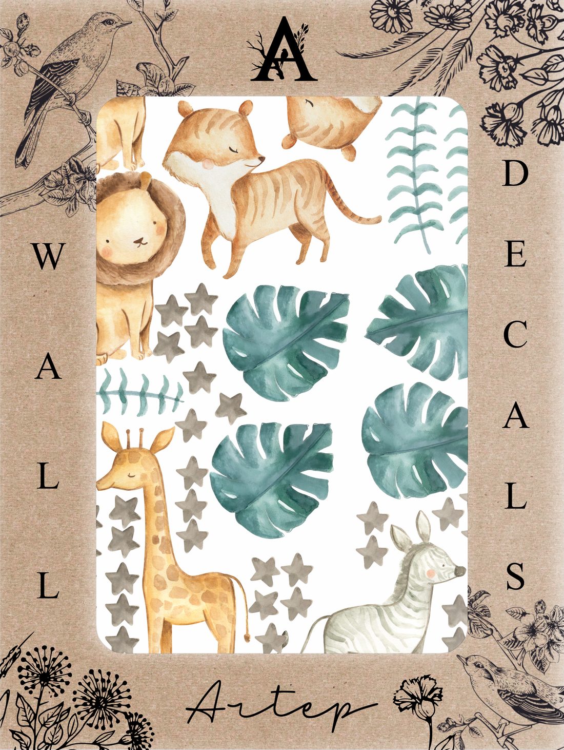 Empaque del set Wild Baby