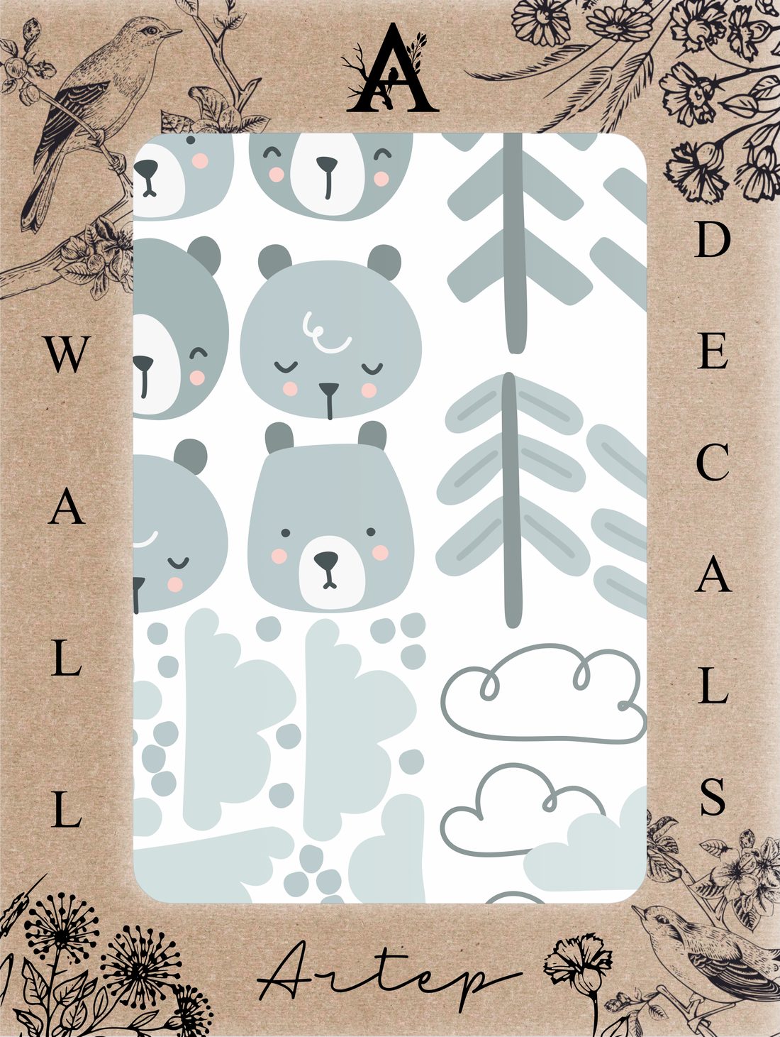 Empaque del set Woodland Bears
