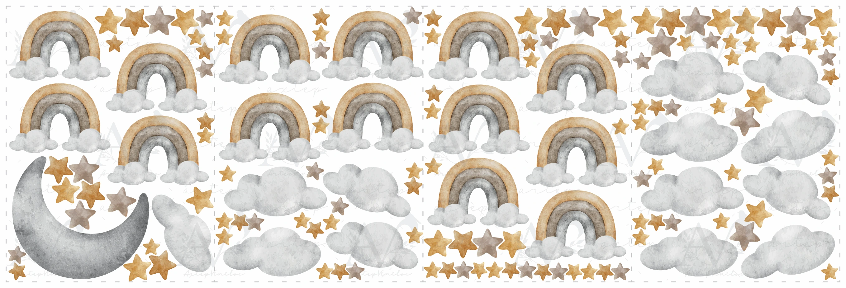 Contenido del set Cielo de Fantasía