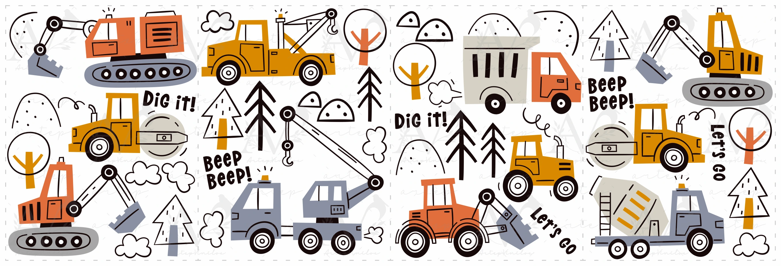 Contenido del set Construkids