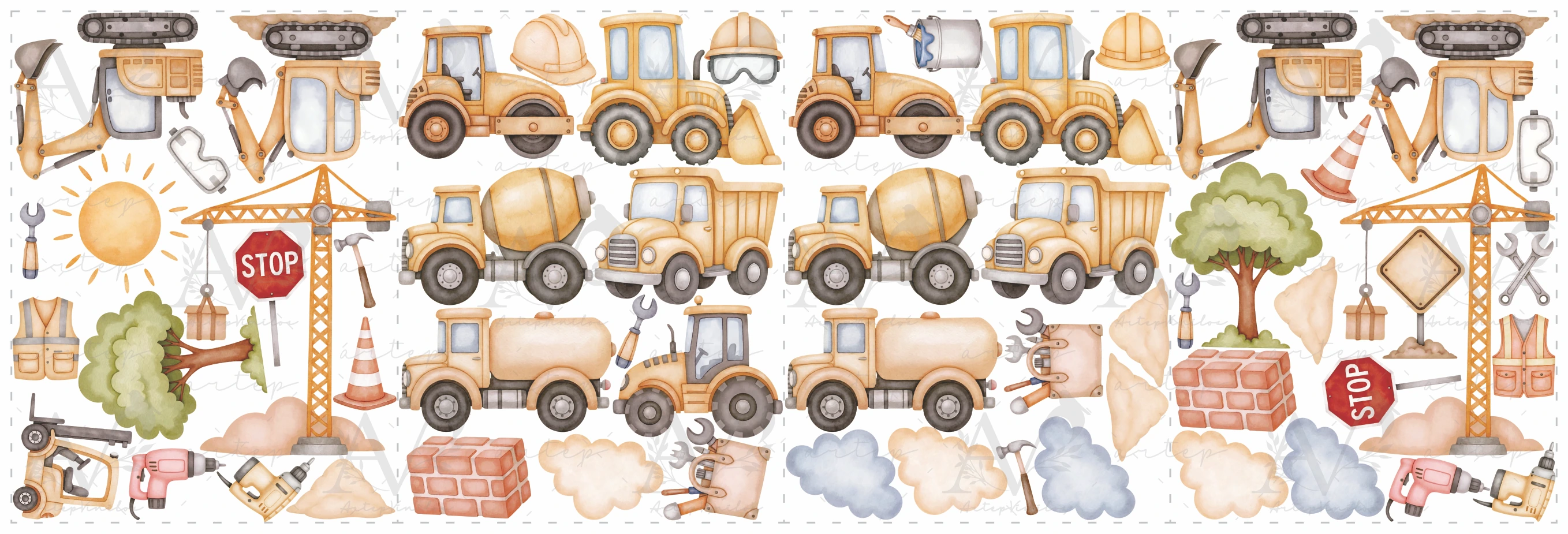 Contenido del set Little Builders