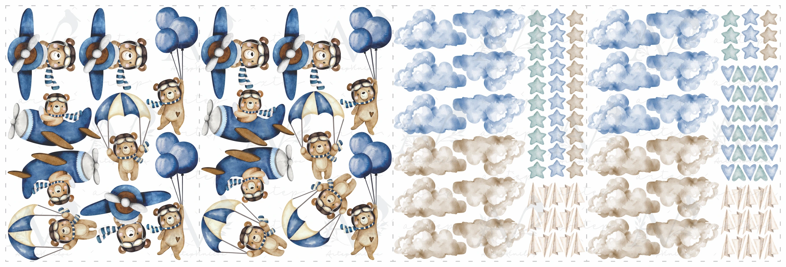 Contenido del set Sky Adventure