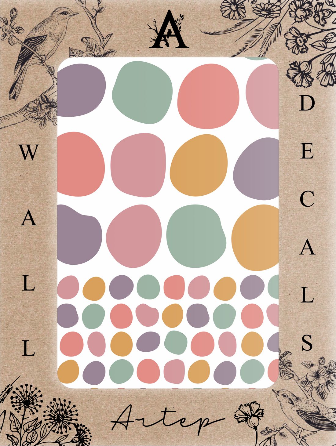 Empaque del set Playful Dots
