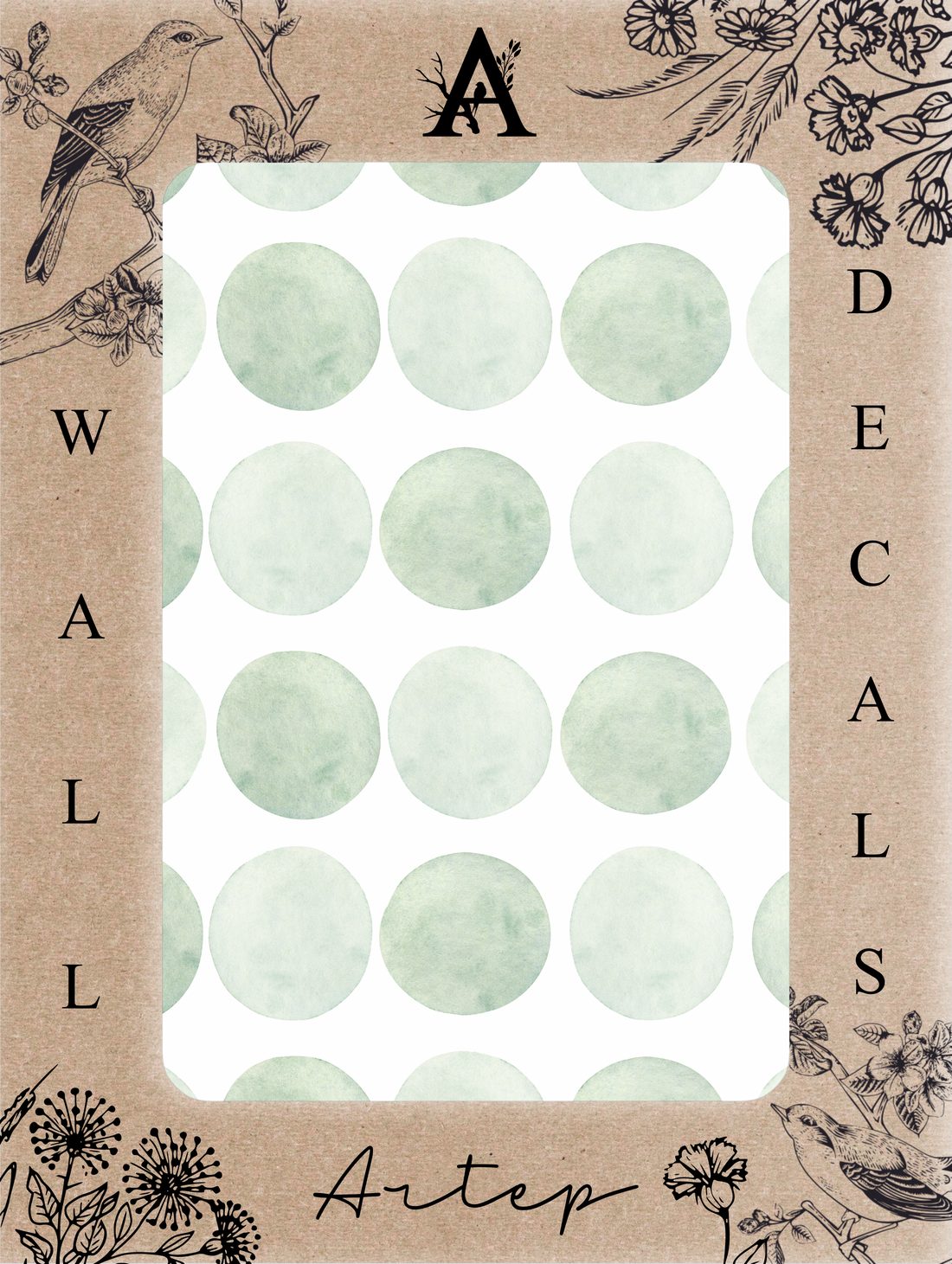 Empaque del set Spring Dots
