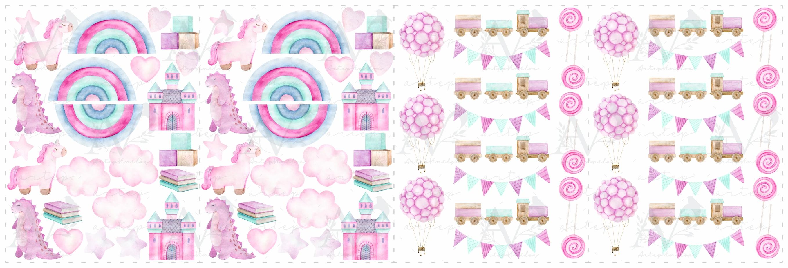 Contenido del set Fantasy Dreamland