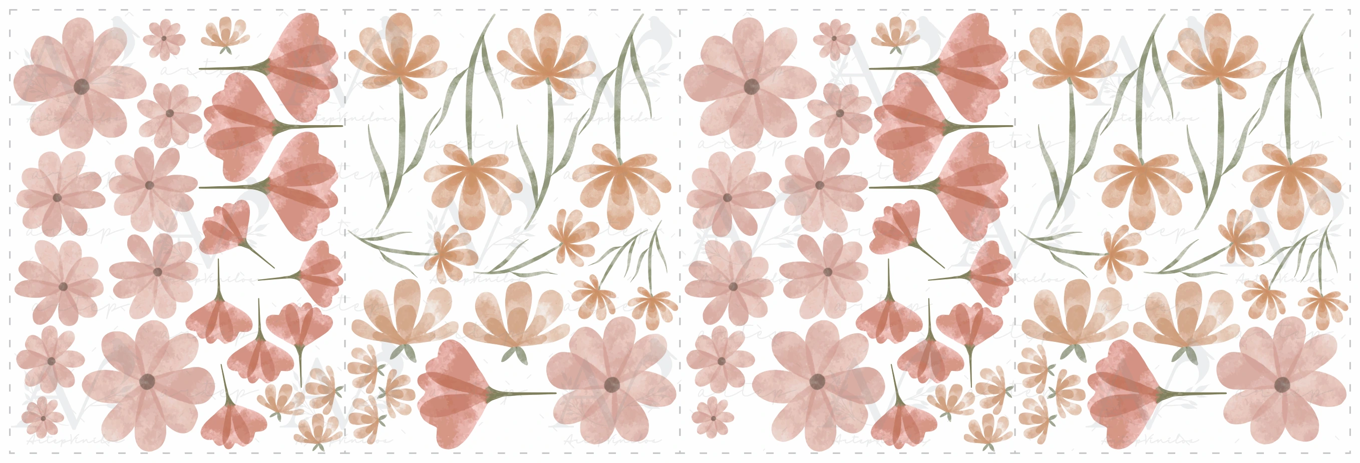 Contenido del set Floral Dream